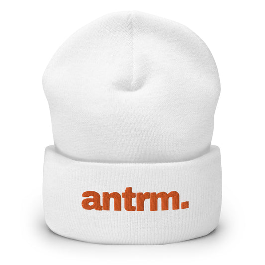 antrm. logo beanie